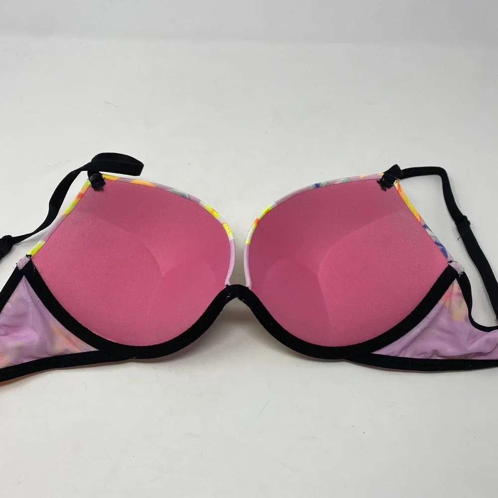 Victoria's Secret PINK Floral Bra with Flowers Women's Size‎ Size 32D